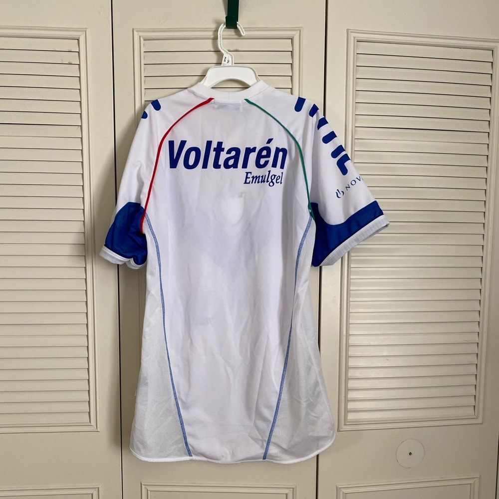 Soccer Jersey 2003 club Velez Argentina FILA Novartis Futbol white Voltaren - Picture 9 of 15
